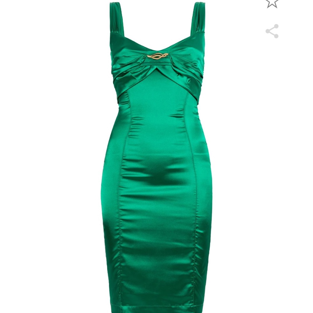 IT 40 | Roberto Cavalli SNAKE-EMBELLISHED BODYCON DRESS